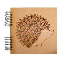 Load image into Gallery viewer, Photo album - Scrapbook - Proud to be me (hedgehog)
