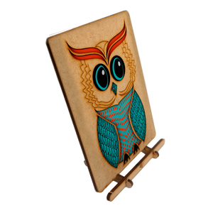Postcard - Piece of Art - Wise Owl
