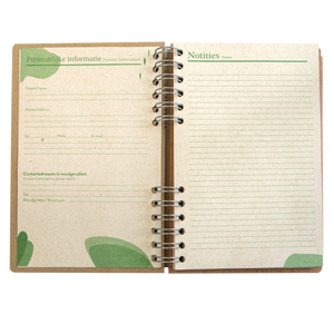 Sustainable 2023-2024 agenda - recycled paper - Wise Owl