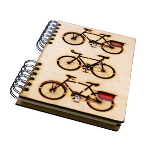 Sustainable journal - Recycled paper - Vintage Bikes