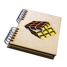 Load image into Gallery viewer, Sustainable journal - Recycled paper - Rubiks Cube
