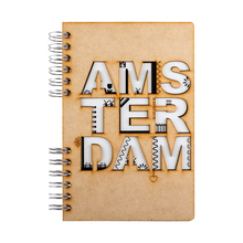 Load image into Gallery viewer, Sustainable journal - Recycled paper - Amsterdam notebook
