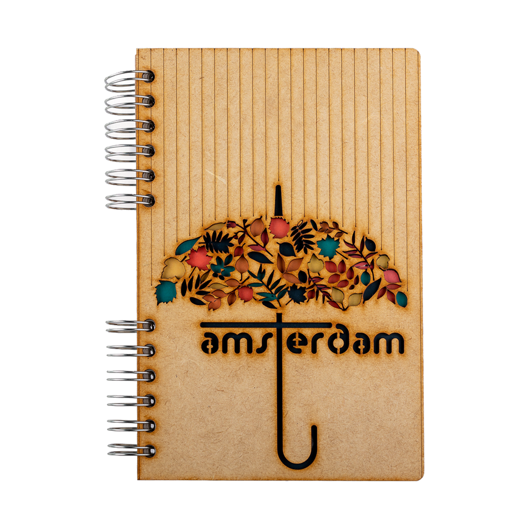 Sustainable journal - Recycled paper - Amsterdam Umbrella