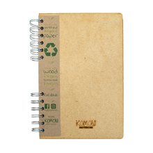 Load image into Gallery viewer, Sustainable journal - Recipebook - Recycled paper - Cooking is an Art
