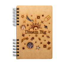 Load image into Gallery viewer, Sustainable journal - Recycled paper - Dream Big
