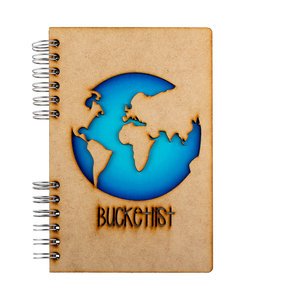 Sustainable journal - Recycled paper -Bucketlist