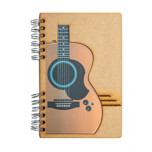Load image into Gallery viewer, Sustainable journal - Recycled paper - Guitar
