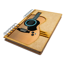 Load image into Gallery viewer, Sustainable journal - Recycled paper - Guitar
