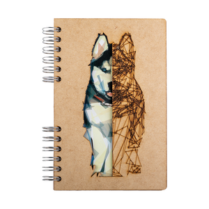 Sustainable journal - Recycled paper - Husky