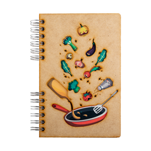 Load image into Gallery viewer, Sustainable journal - Recipebook - Recycled paper - Ingredients
