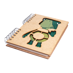 Sustainable journal - Recycled paper - Fable Turtle