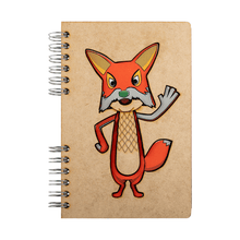 Load image into Gallery viewer, Sustainable journal - Recycled paper - Fable Fox
