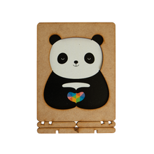 Load image into Gallery viewer, Postcard - Piece of Art - Andy Westface - Panda Love
