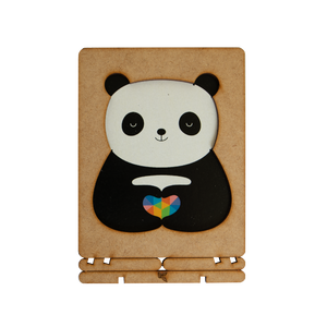 Postcard - Piece of Art - Andy Westface - Panda Love
