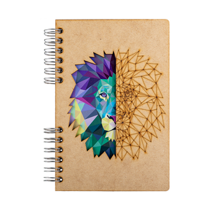 Sustainable journal - Recycled paper - Lion