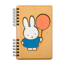 Load image into Gallery viewer, Sustainable journal - Recycled paper - Miffy with balloon
