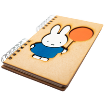 Load image into Gallery viewer, Sustainable journal - Recycled paper - Miffy with balloon
