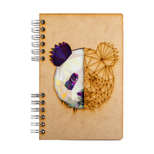 Load image into Gallery viewer, Sustainable journal - Recycled paper - Panda
