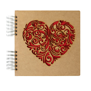 Photo album - Scrapbook - Red Heart