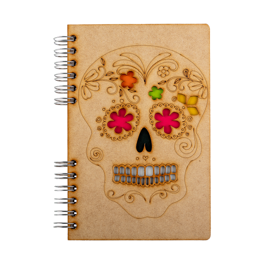 Sustainable journal - Recycled paper - Skull