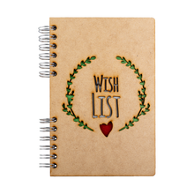 Load image into Gallery viewer, Sustainable journal - Recycled paper - Wishlist
